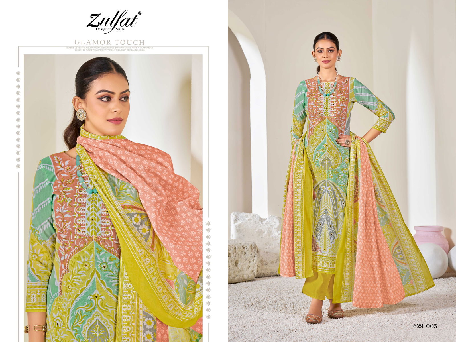 Summer Shine By Belliza Cotton Printed Dress Material Wholesalers In Delhi